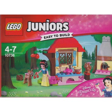 LEGO JUNIORS EASY TO BUILT 10738 SNOW WHITE'S FOREST COTTAGE