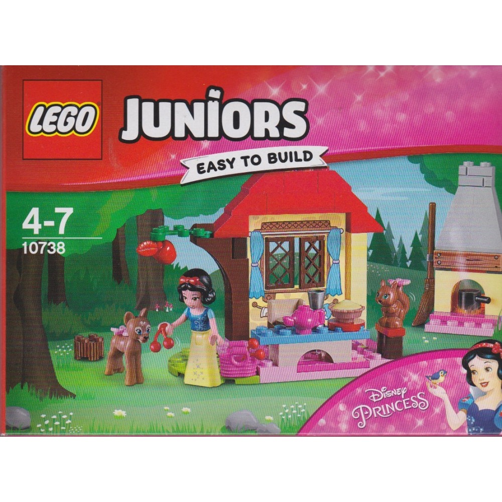 LEGO JUNIORS EASY TO BUILT 10739 LA CASETTA NEL BOSCO DI BIANCANEVE