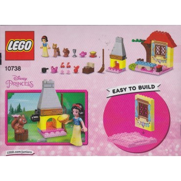 LEGO JUNIORS EASY TO BUILT 10739 LA CASETTA NEL BOSCO DI BIANCANEVE