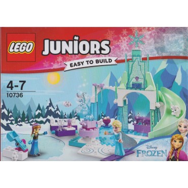 LEGO JUNIORS EASY TO BUILT 10736 IL CASTELLO DI GHIACCIO DI ELSA ED ANNA