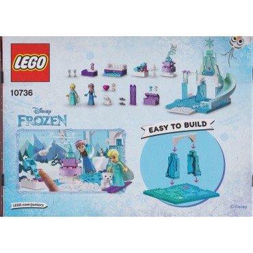 LEGO JUNIORS EASY TO BUILT 10736 IL CASTELLO DI GHIACCIO DI ELSA ED ANNA