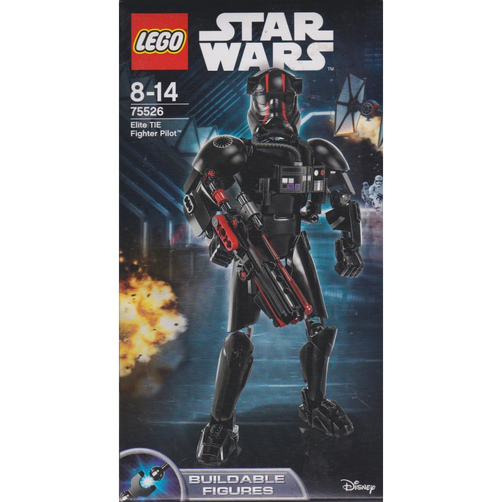 LEGO STAR WARS 75526 BUILDABLE ELITE TIE FIGHTER PILOT