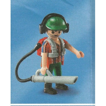 PLAYMOBIL FI?URES  6840 SERIE 10 FOOTBALL SUPPORTER