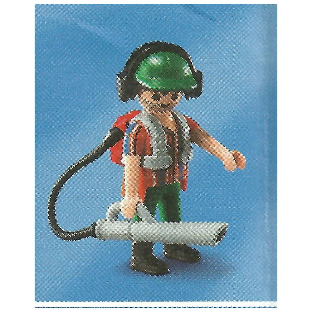 PLAYMOBIL FI?URES  6840 SERIE 10 FOOTBALL SUPPORTER