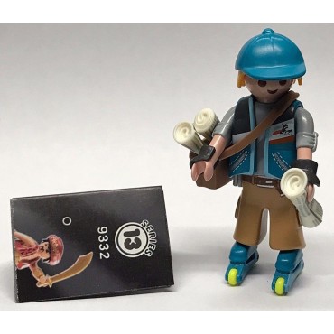 PLAYMOBIL FI?URES  9332  SERIE 13 NEWSPAPER SELLER