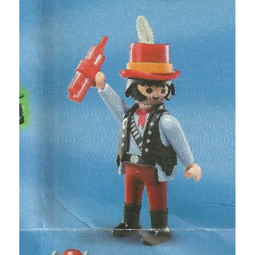 PLAYMOBIL FI?URES  6840 SERIE 10 WESTERN BANDIT WITH TNT