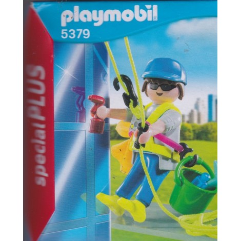 PLAYMOBIL SPECIAL PLUS 5379 LAVAVETRI ARRAMPICATORE