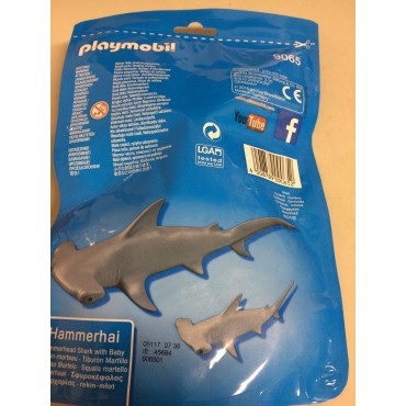 PLAYMOBIL 9065 HAMMERHEAD SHARK  WITH BABY