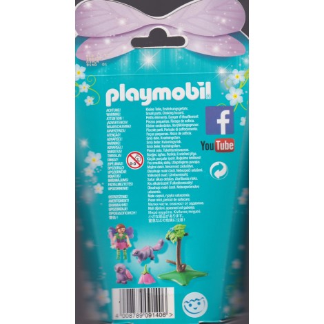 PLAYMOBIL FAIRIES 9140 FAIRY GIRL WITH ANIMAL FRIENDS