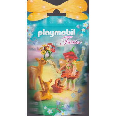 PLAYMOBIL FAIRIES 9141 FAIRY GIRL WITH FAWNS