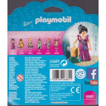 PLAYMOBIL 6881 FASHION GIRLS PARTY OUTFIT