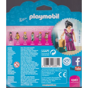 PLAYMOBIL 6881 FASHION GIRLS COMPLETO DA PARTY