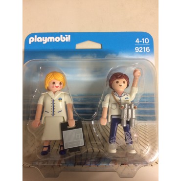 PLAYMOBIL  DUO PACK 9216 CRUISE SHIP OFFICERS
