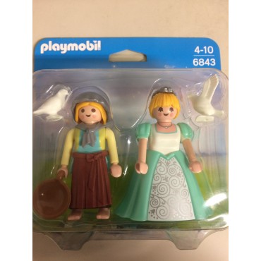 PLAYMOBIL  DUO PACK 6843 PRINCIPESSA E CASTELLANA