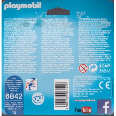 PLAYMOBIL  DUO PACK 6842 GNOMO E FATINA