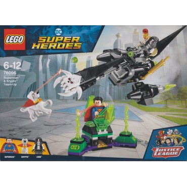 LEGO DC SUPER HEROES 76096 L'ALLEANZA TRA SUPERMAN E KRYPTO