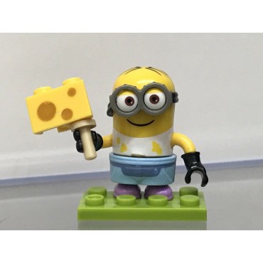 MEGA CONSTRUX FIGURE DESPECABLE ME - MINIONS SERIE 10 PRISONER MINION WITH ROTTEN BANANA