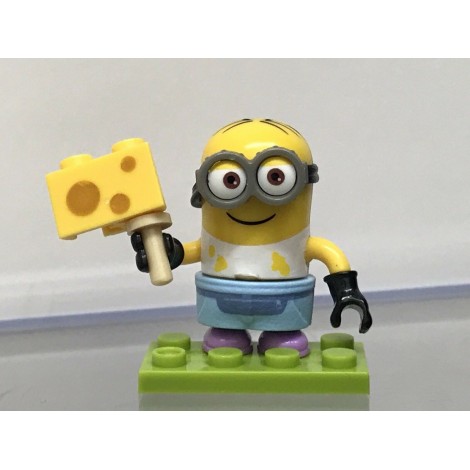 MEGA CONSTRUX FIGURE DESPECABLE ME - MINIONS SERIE 10 PRISONER MINION WITH ROTTEN BANANA