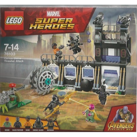 LEGO MARVEL SUPER HEROES 76103 CORVUS GLAIVE THRESHER ATTACK