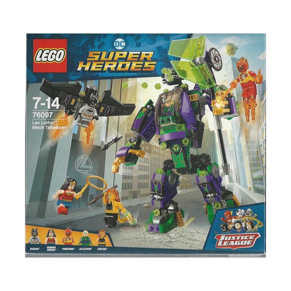 LEGO MARVEL SUPER HEROES 76097  LEX LUTHOR MECH TAKEDOWN