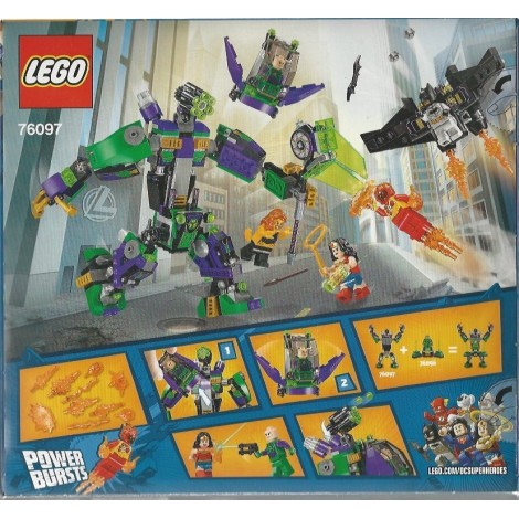 LEGO MARVEL SUPER HEROES 76097 DUELLO ROBOTICO CON LEX LUTHOR