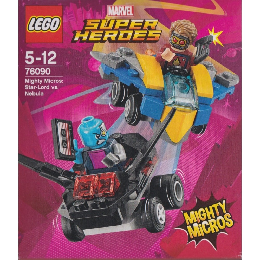 LEGO SUPER HEROES 76090 MIGHTY MICROS STAR LORD VS NEBULA