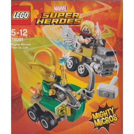 LEGO SUPER HEROES 76091 MIGHTY MICROS THOR VS LOKI
