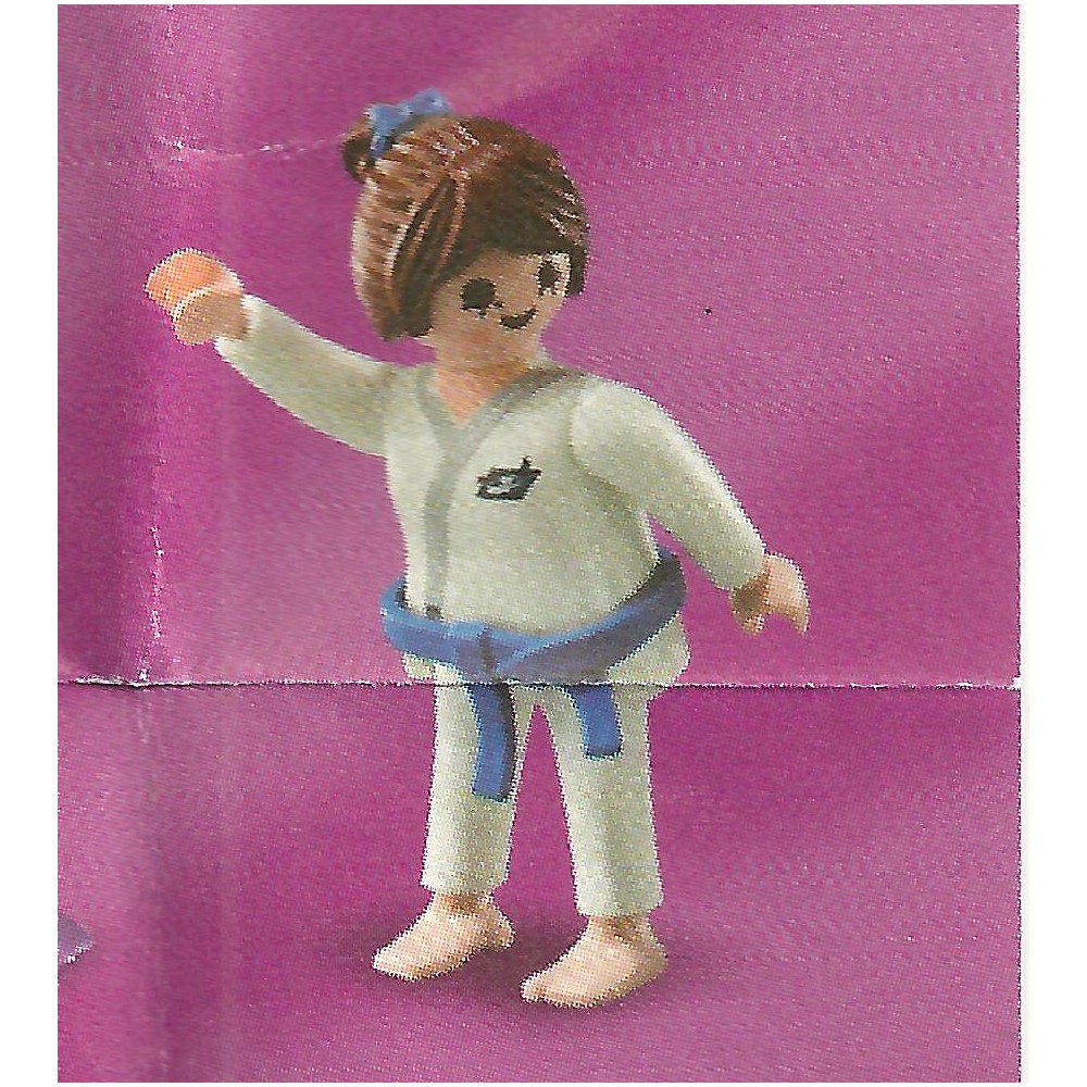 PLAYMOBIL FI?URES  6841 SERIE 10 KARATE WOMAN