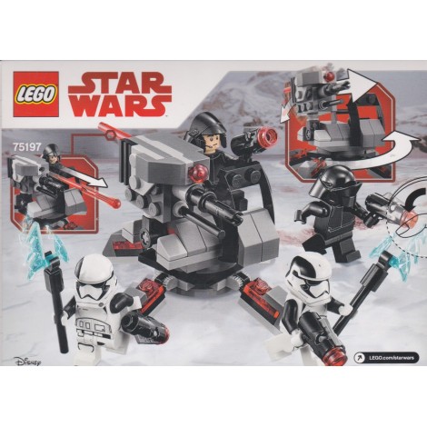 LEGO SATR WARS 75197 FIRST ORDER SPECIALISTS BATTLE PACK