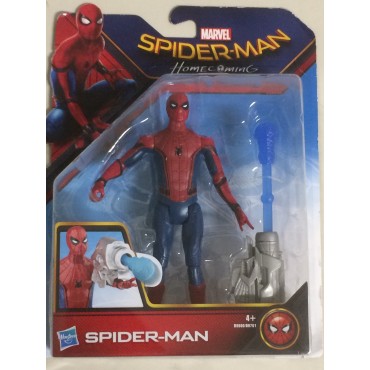 SPIDER MAN  HOMECOMING ACTION FIGURE 6" - 15 cm SPIDER MAN Hasbro B9990