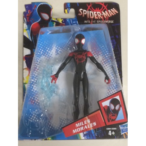 SPIDER MAN  INTO THE SPIDERVERSE ACTION FIGURE 6" - 15 cm MILES MORALES Hasbro E2891