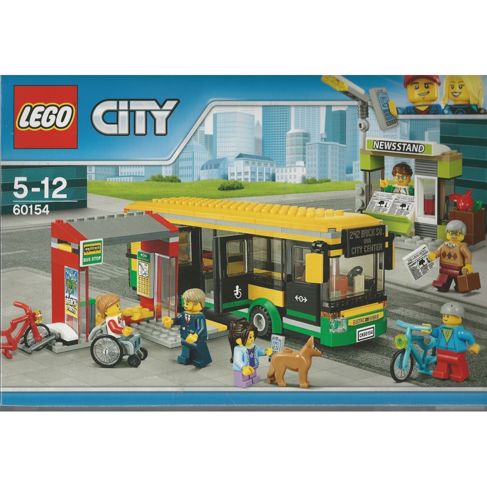 LEGO CITY 60154 STAZIONE DEGLI AUTOBUS