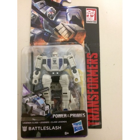 TRANSFORMERS ACTION FIGURE 3.75" - 9 cm  POWER OF THE PRIMES BATTLESLASH Hasbro E1157