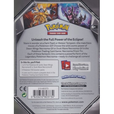 POKEMON trading card game TIN BOX DAWN WINGS MAGEARNA GX English cards