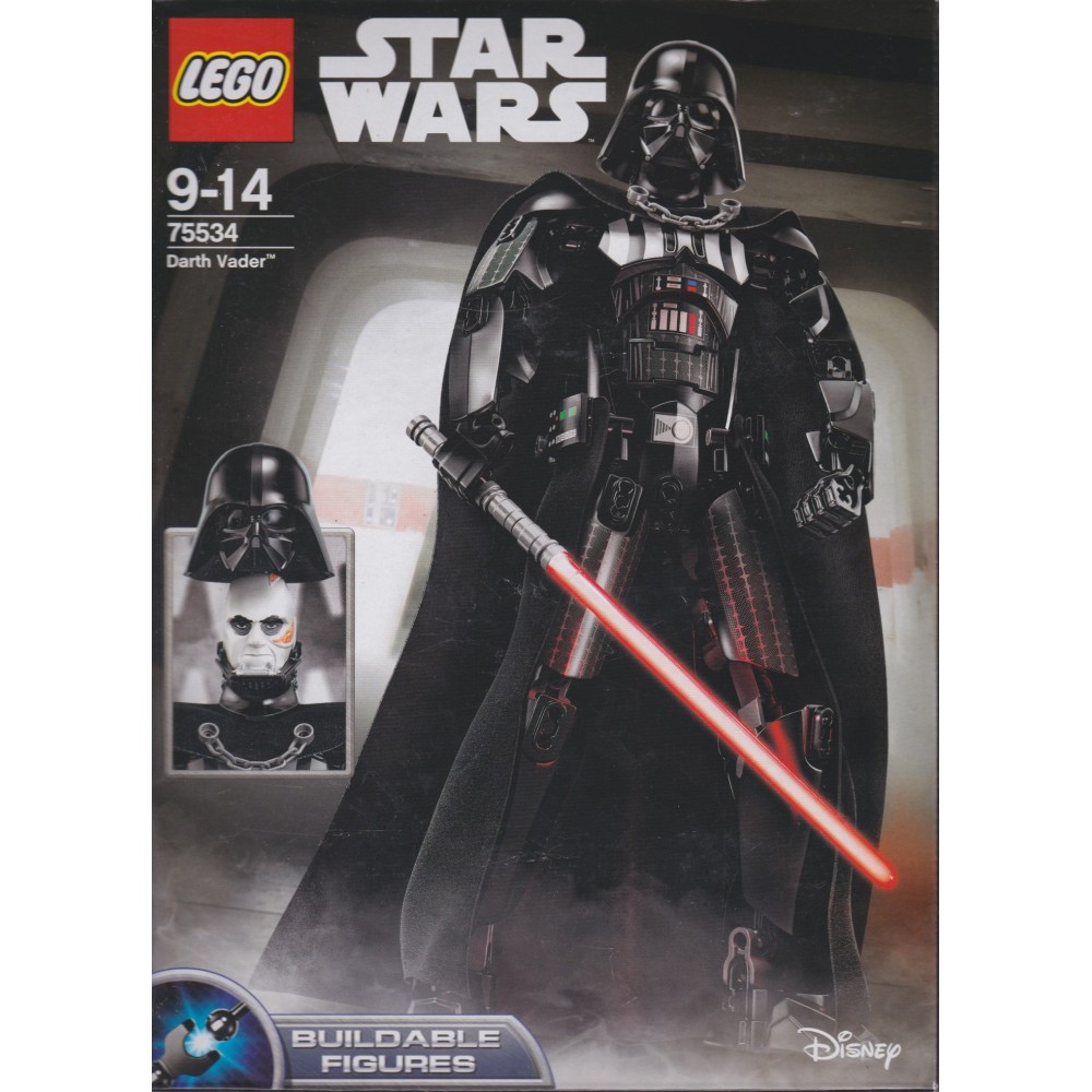 At tilpasse sig skab kalligrafi LEGO STAR WARS 75534 DARTH VADER BUILDABLE FIGURE