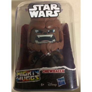 STAR WARS MIGHTY MUGGS 02 CHEWBACCA action figure  3.75" - 9 cm Hasbro E2172