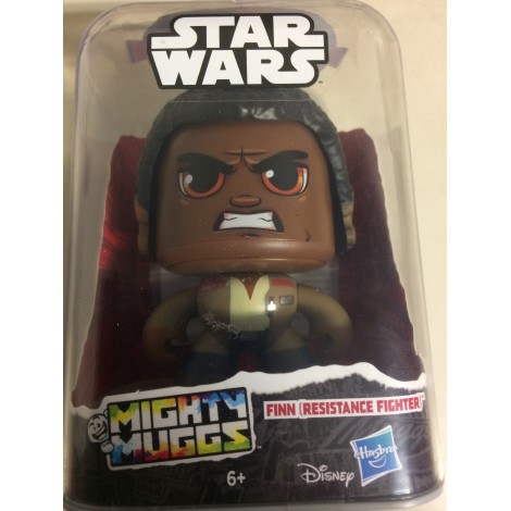 STAR WARS MIGHTY MUGGS 07 FINN ( RESISTANCE FIGHTER ) action figure  3.75" - 9 cm Hasbro E2177