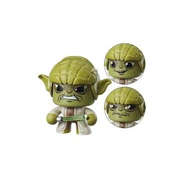 STAR WARS MIGHTY MUGGS YODA action figure  3.75" - 9 cm Hasbro E2179