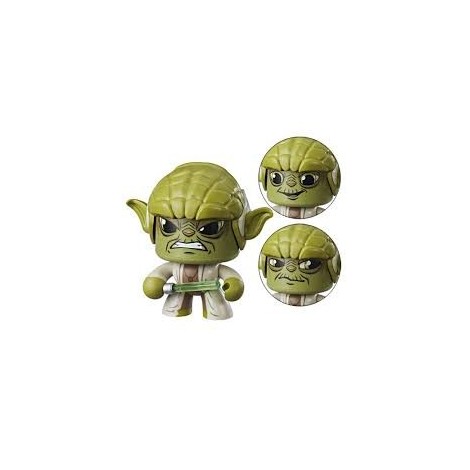 STAR WARS MIGHTY MUGGS YODA action figure  3.75" - 9 cm Hasbro E2179