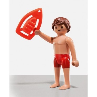 PLAYMOBIL FI?URES  5458 SERIE 6  LIFE GUARD