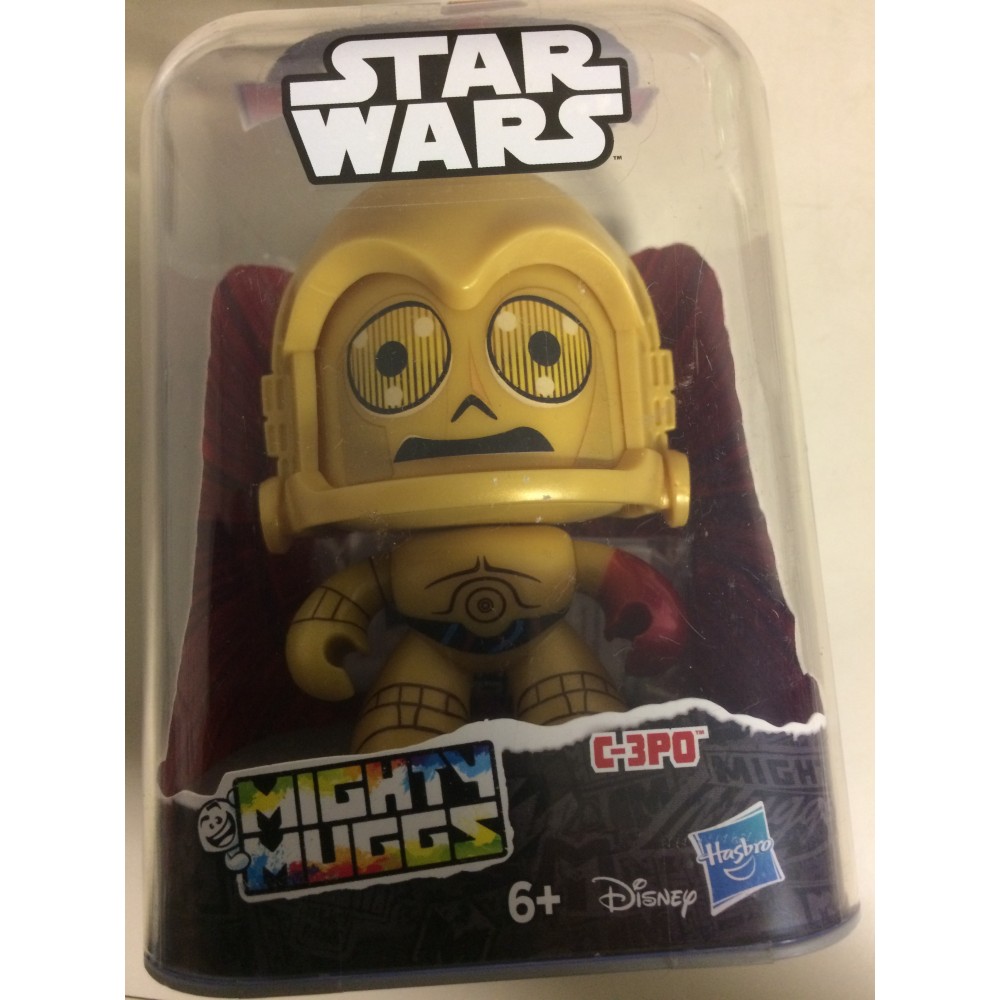 STAR WARS MIGHTY MUGGS 16 C-3PO  action figure  3.75" - 9 cm Hasbro E2185