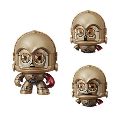 STAR WARS MIGHTY MUGGS 16 C-3PO  action figure  3.75" - 9 cm Hasbro E2185