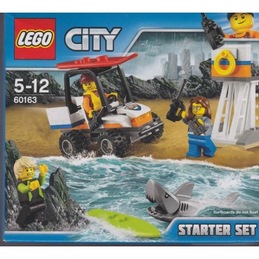 LEGO CITY 60163 STARTER SET DELLA GUARDIA COSTIERA