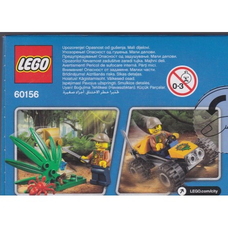 LEGO CITY 60156 JUNGLE BUGGY