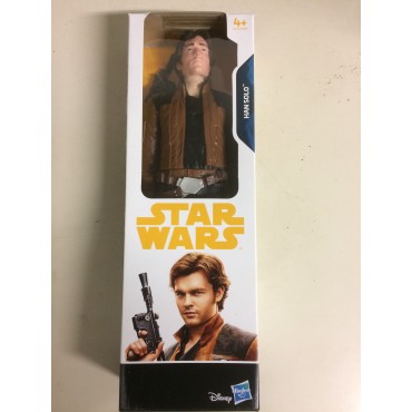 STAR WARS ACTION FIGURE 12 " - 30 cm HAN SOLO HASBRO E1176