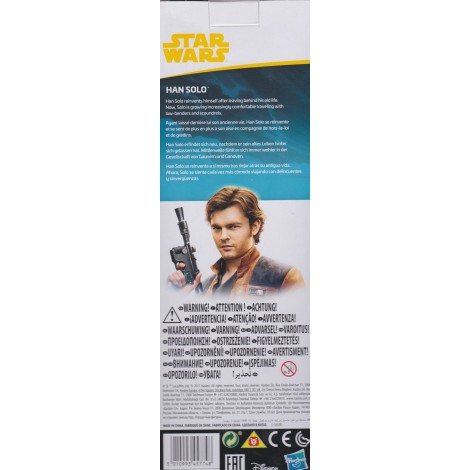 STAR WARS ACTION FIGURE 12 " - 30 cm HAN SOLO HASBRO E1176