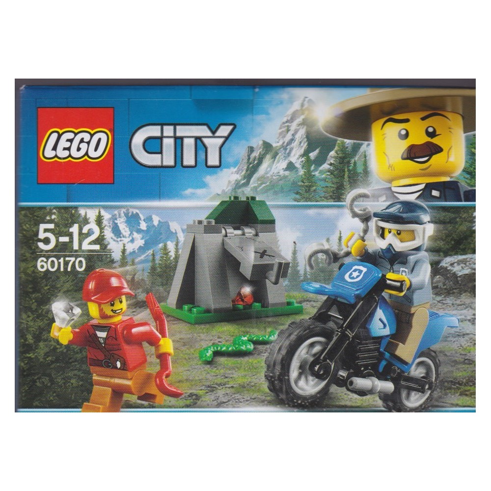 LEGO CITY 60170 INSEGUIMENTO FUORI STRADA