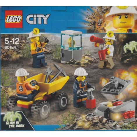 LEGO CITY 60184 IL TEAM DELLA MINIERA