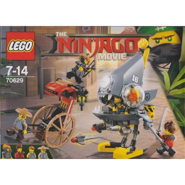 LEGO NINJAGO THE MOVIE 70629 ATTACCO DEL PIRANHA