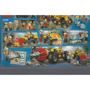 LEGO CITY 60186 MINING HEAVY DRILLER